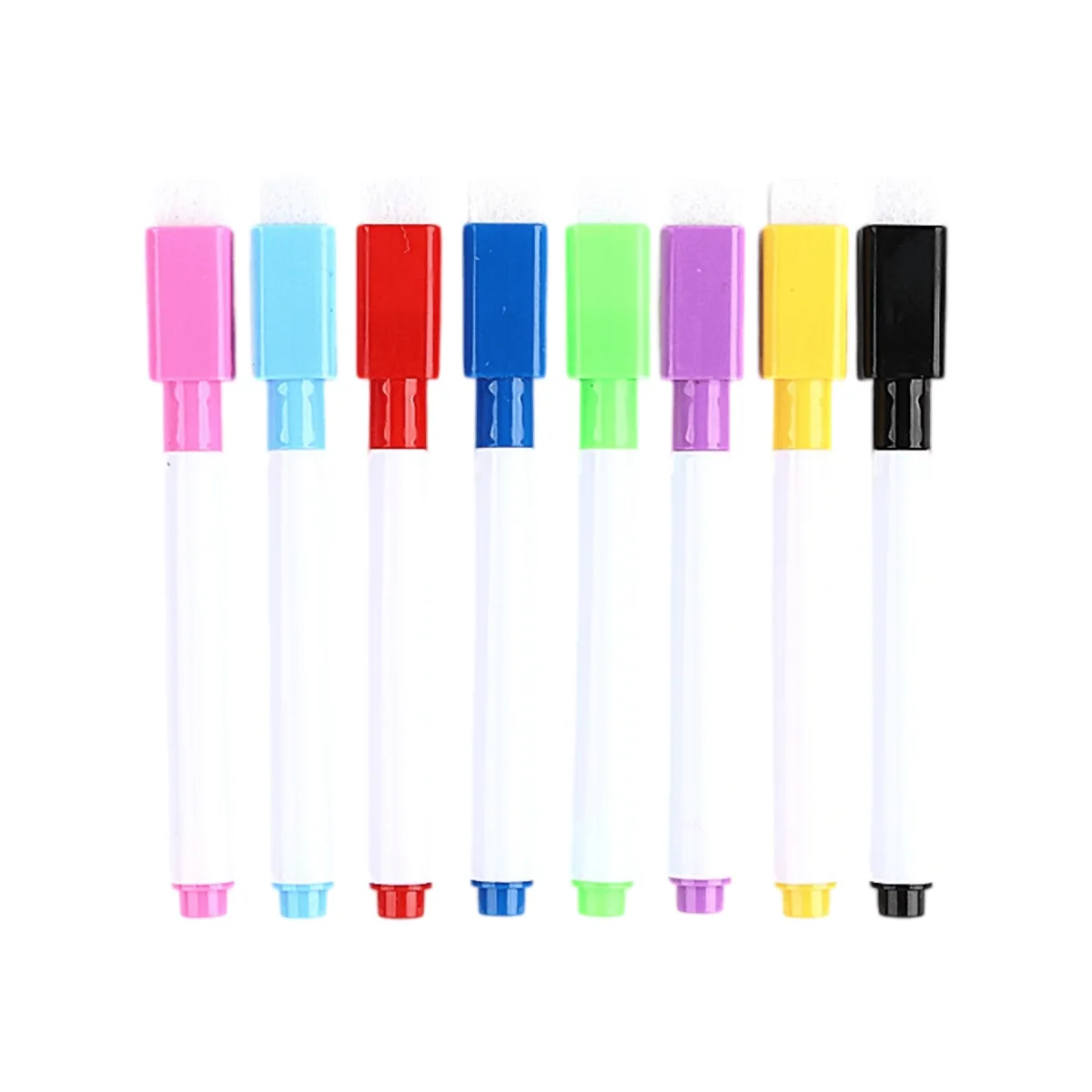 Whiteboard Marker with Built-In Eraser