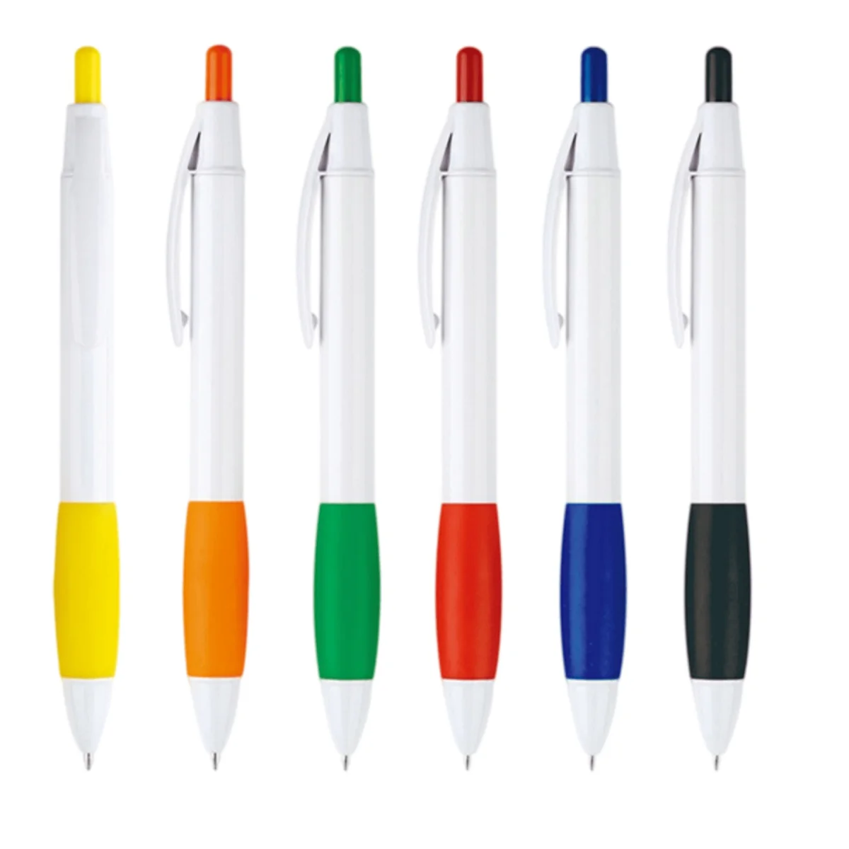 Soft Rubber-Grip Ballpoint Pen