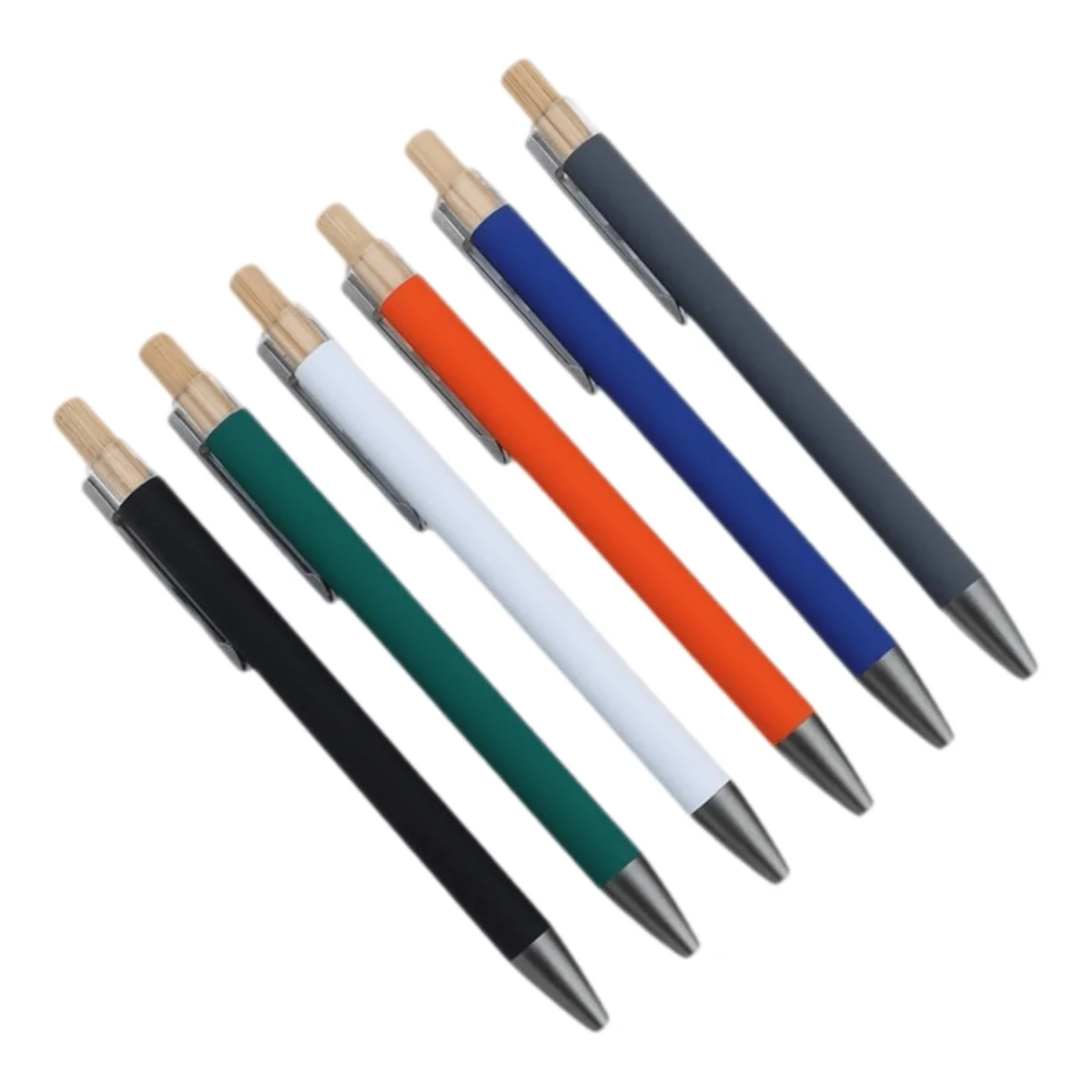 Eco Bamboo Aluminum Signature Pen