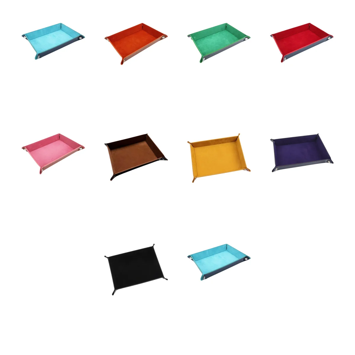 Foldable Pu Storage Tray