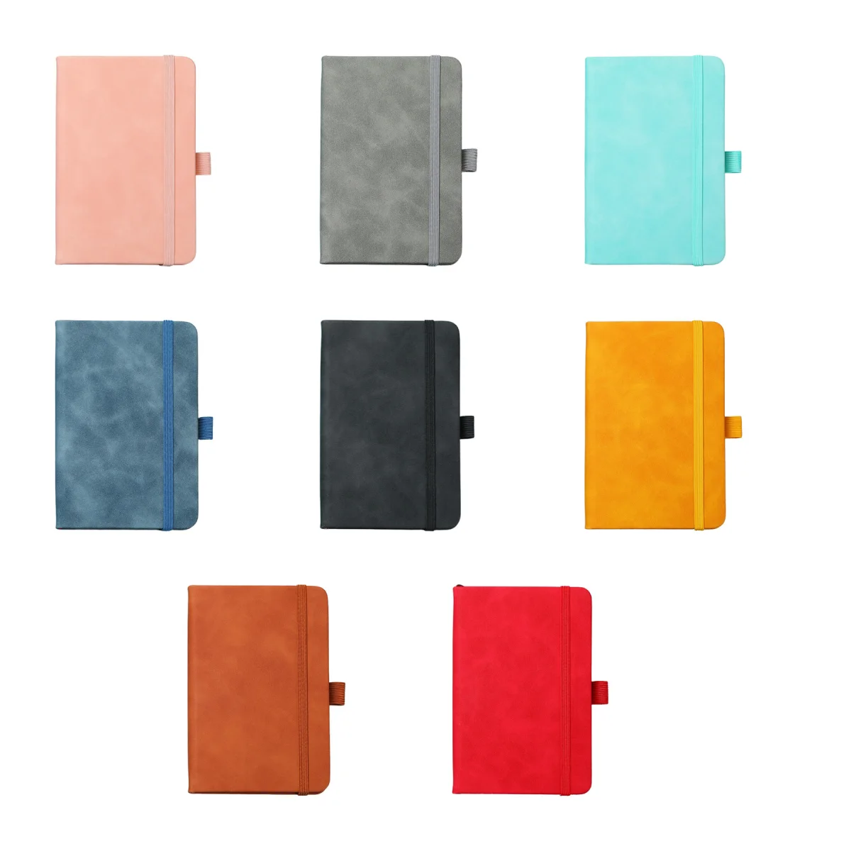 Compact A6 Strap Business Notebook