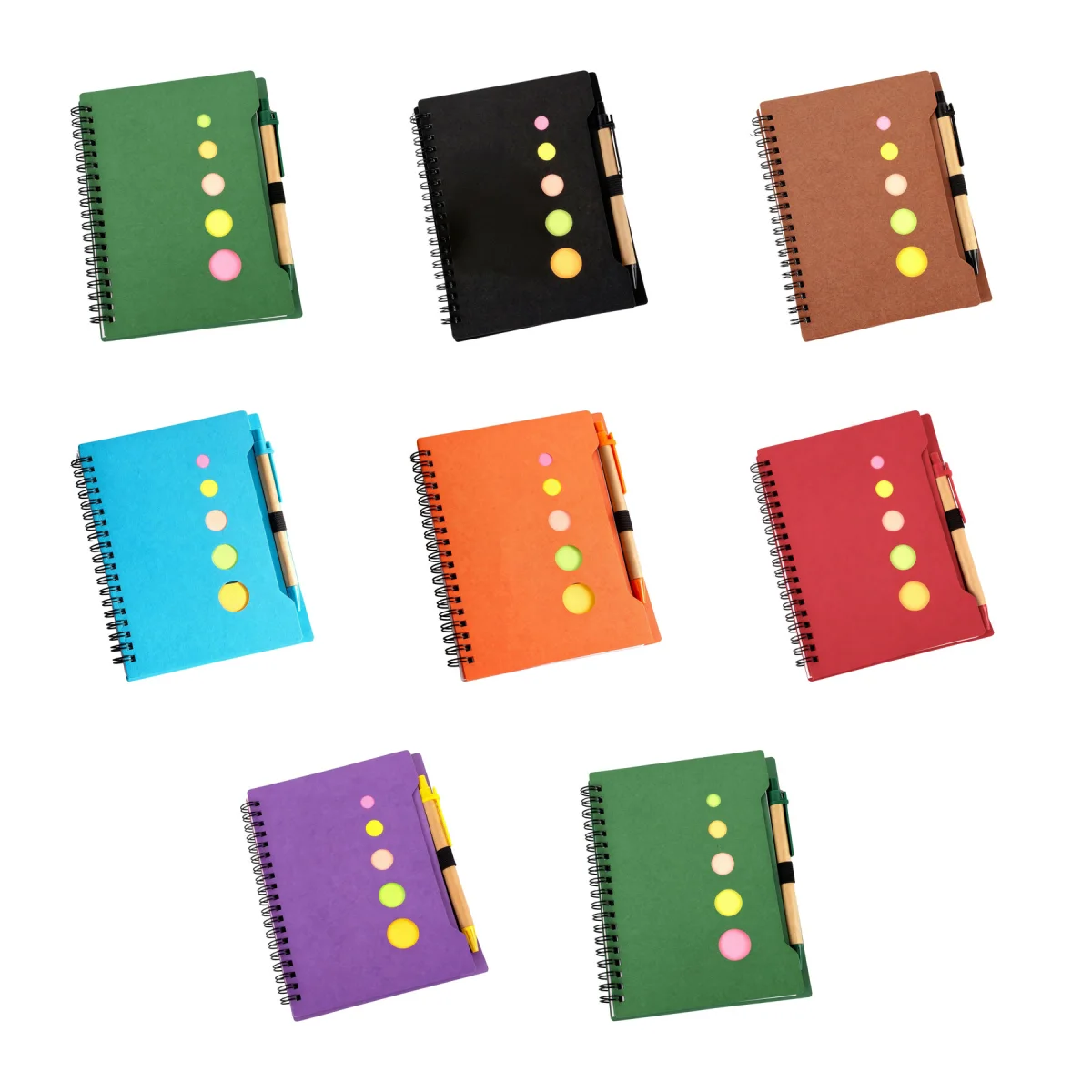 Portable Five Hole Notebook