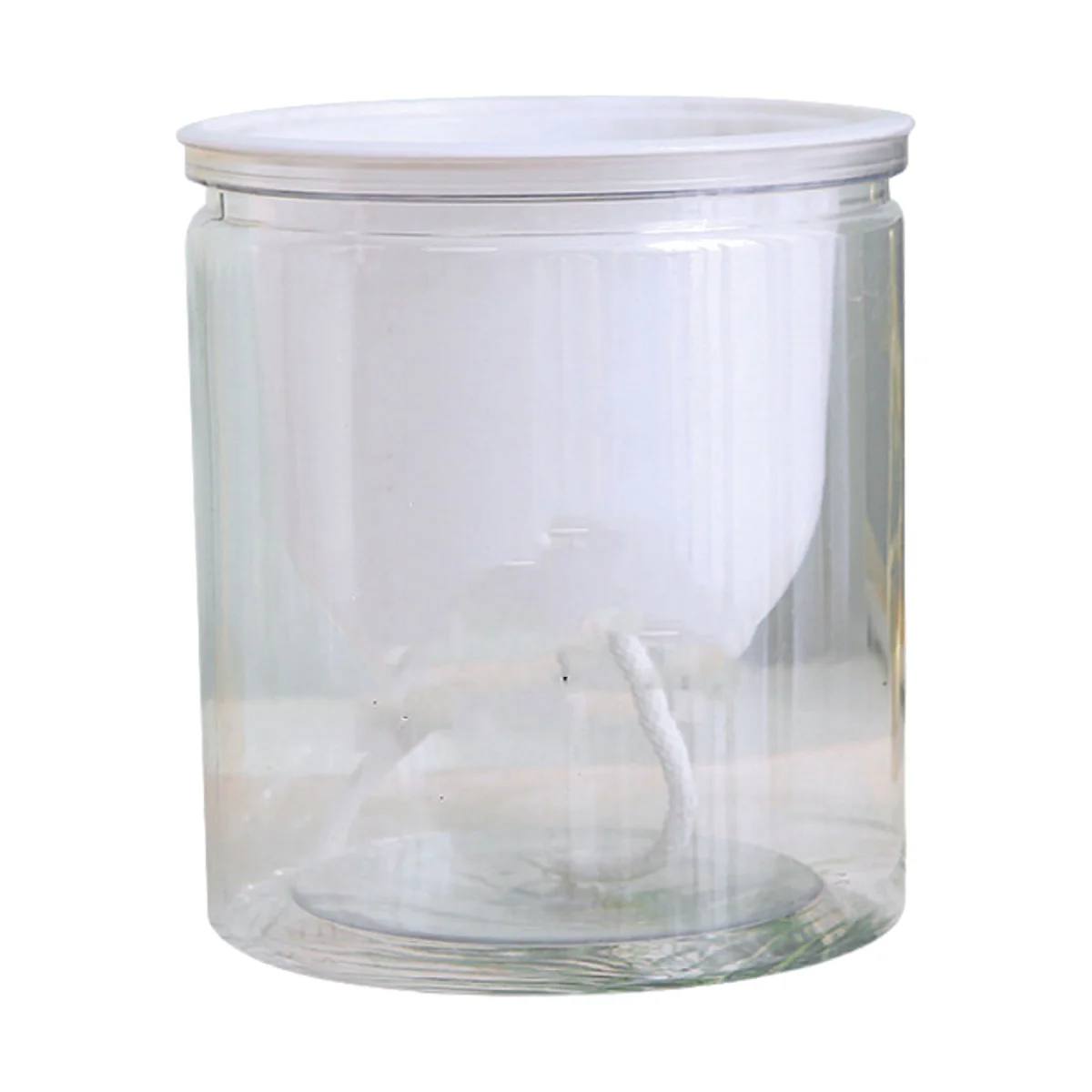 Self-Watering Clear Hydroponic Planter