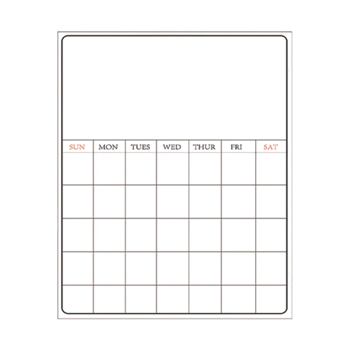 Magnetic Acrylic Refrigerator Message Board