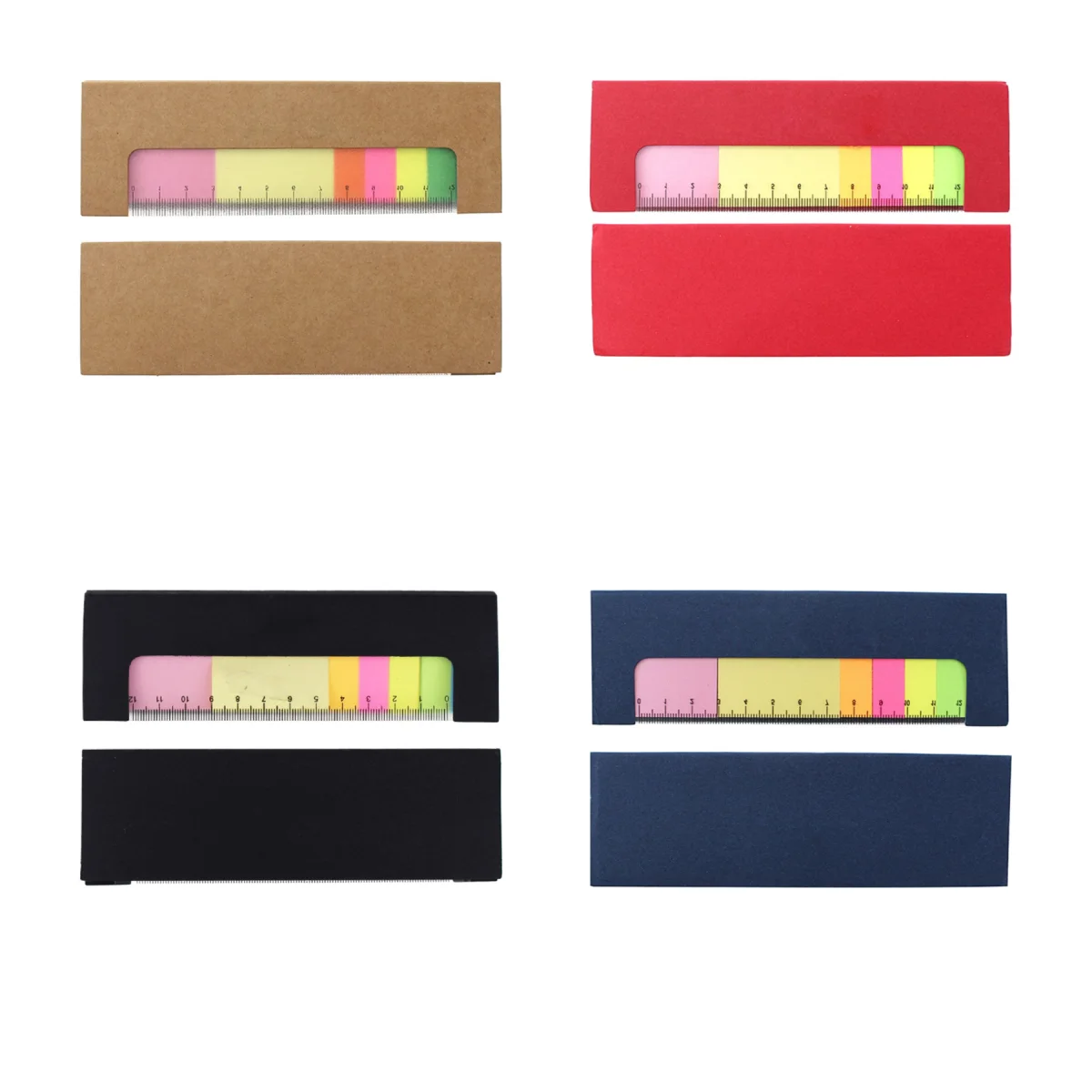Ruler Reusable Sticky Notes Pad