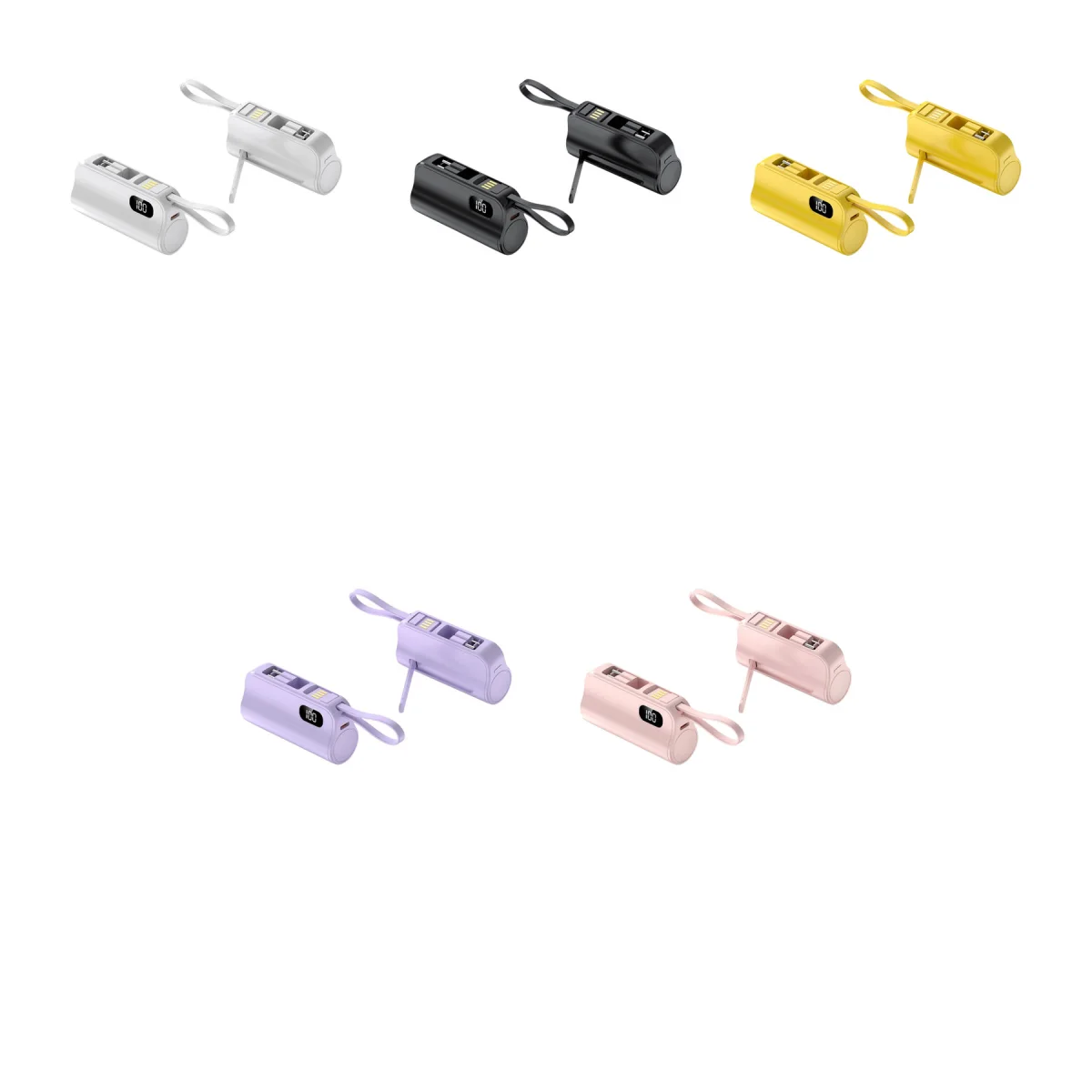 Portable Built In Cable Charger