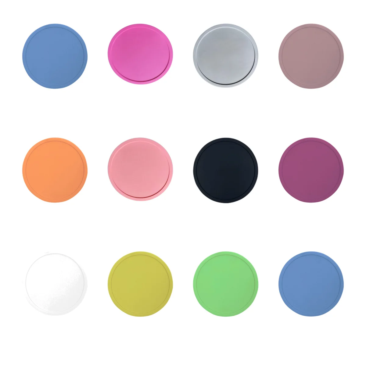 Round Anti Slip Tea Coasters