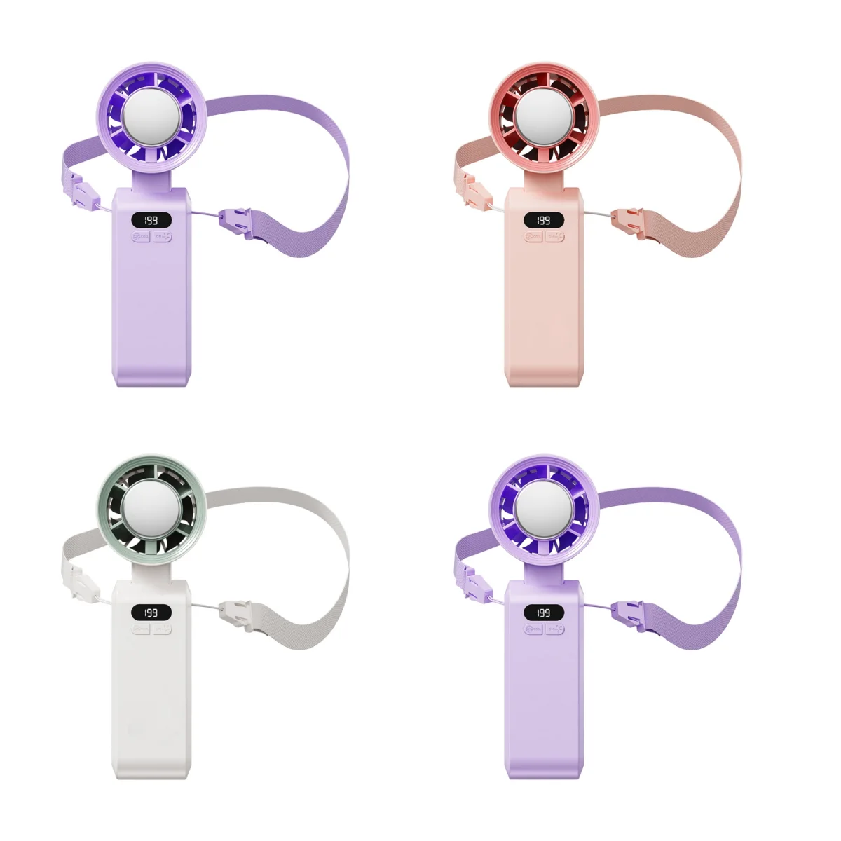Foldable Silent Mini Handheld Fan