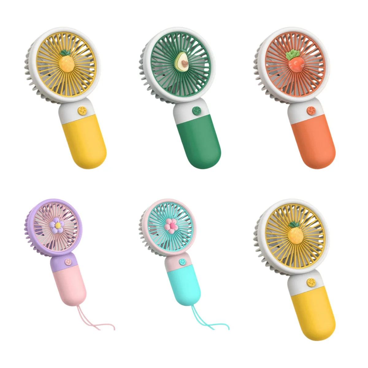 Cute Portable Fan Phone Stand