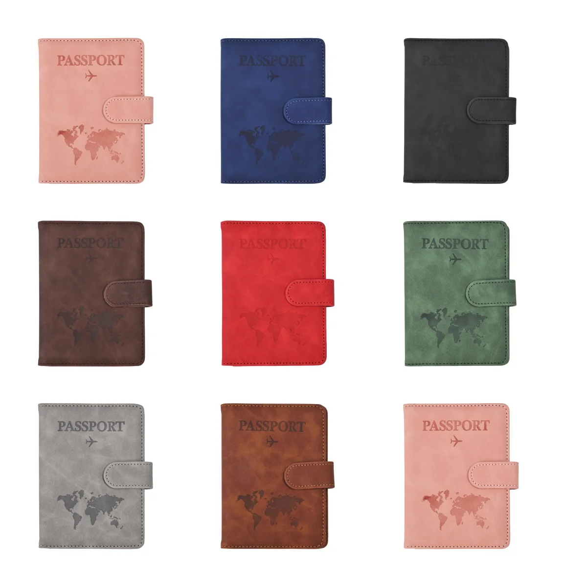 Magnetic Passport Card Holder