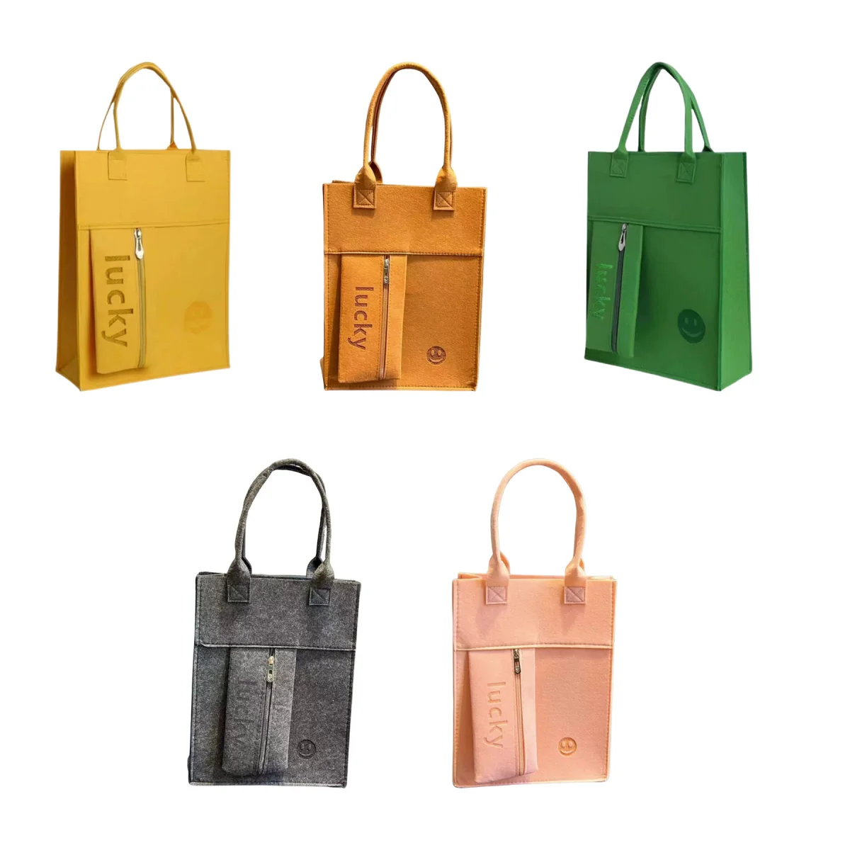 Portable Felt Document Bag