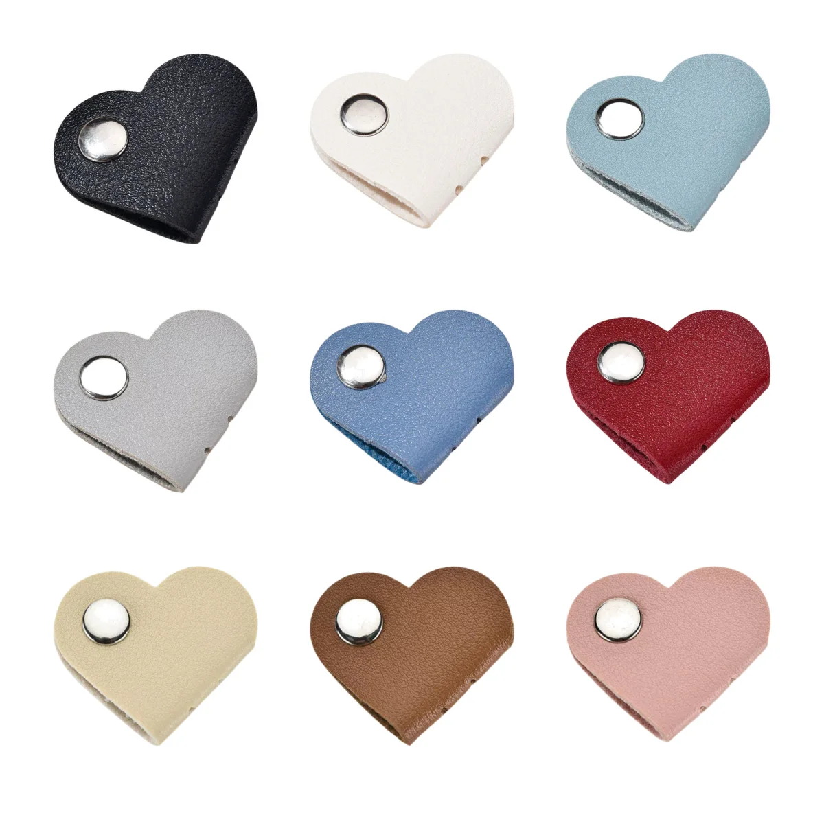 Heart Leather Cable Organizer