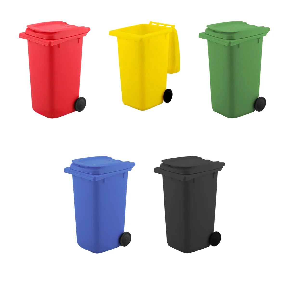 Mini Trash Can Pen Holder
