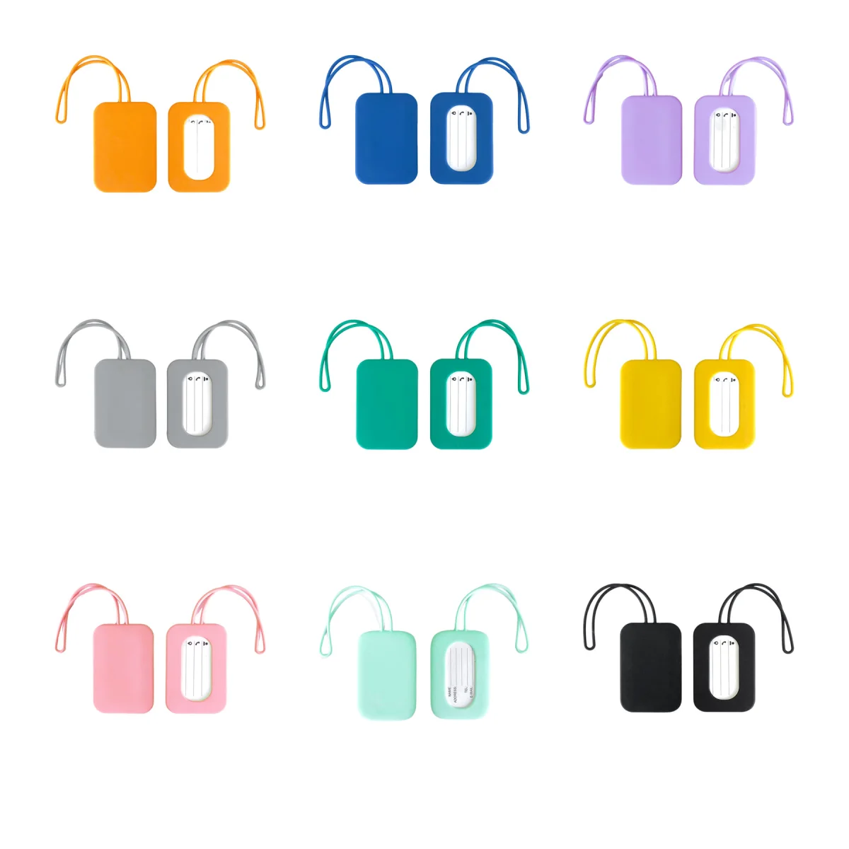 Silicone Luggage Identification Tag