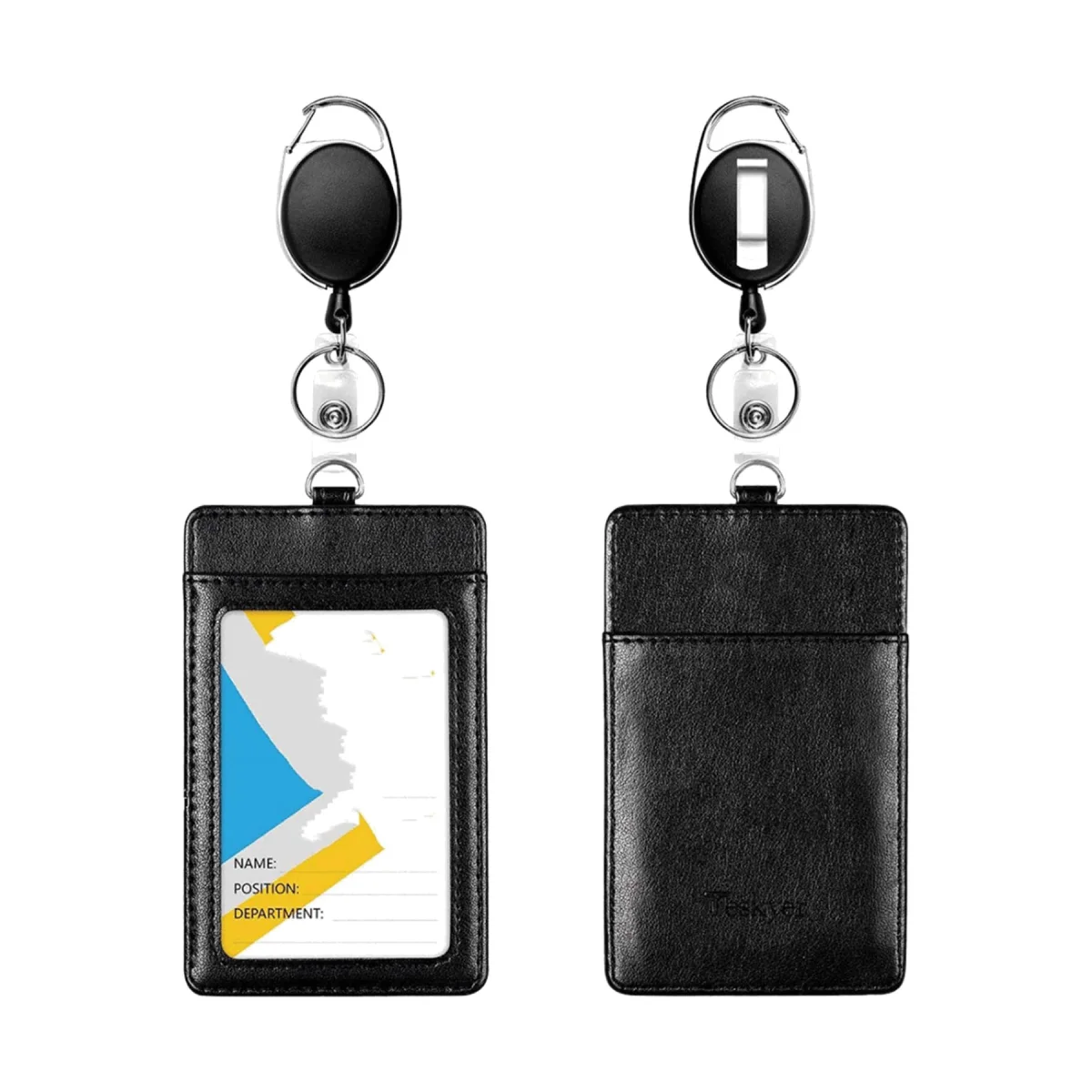 Oval Retractable Egg Card Holder