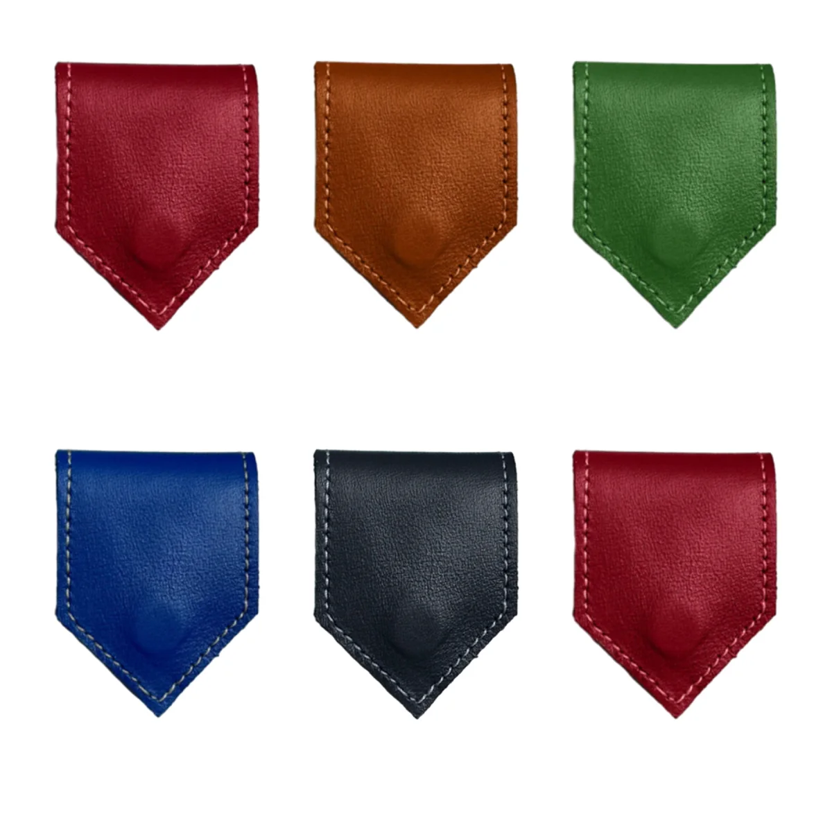 Portable Leather Magnetic Bookmark