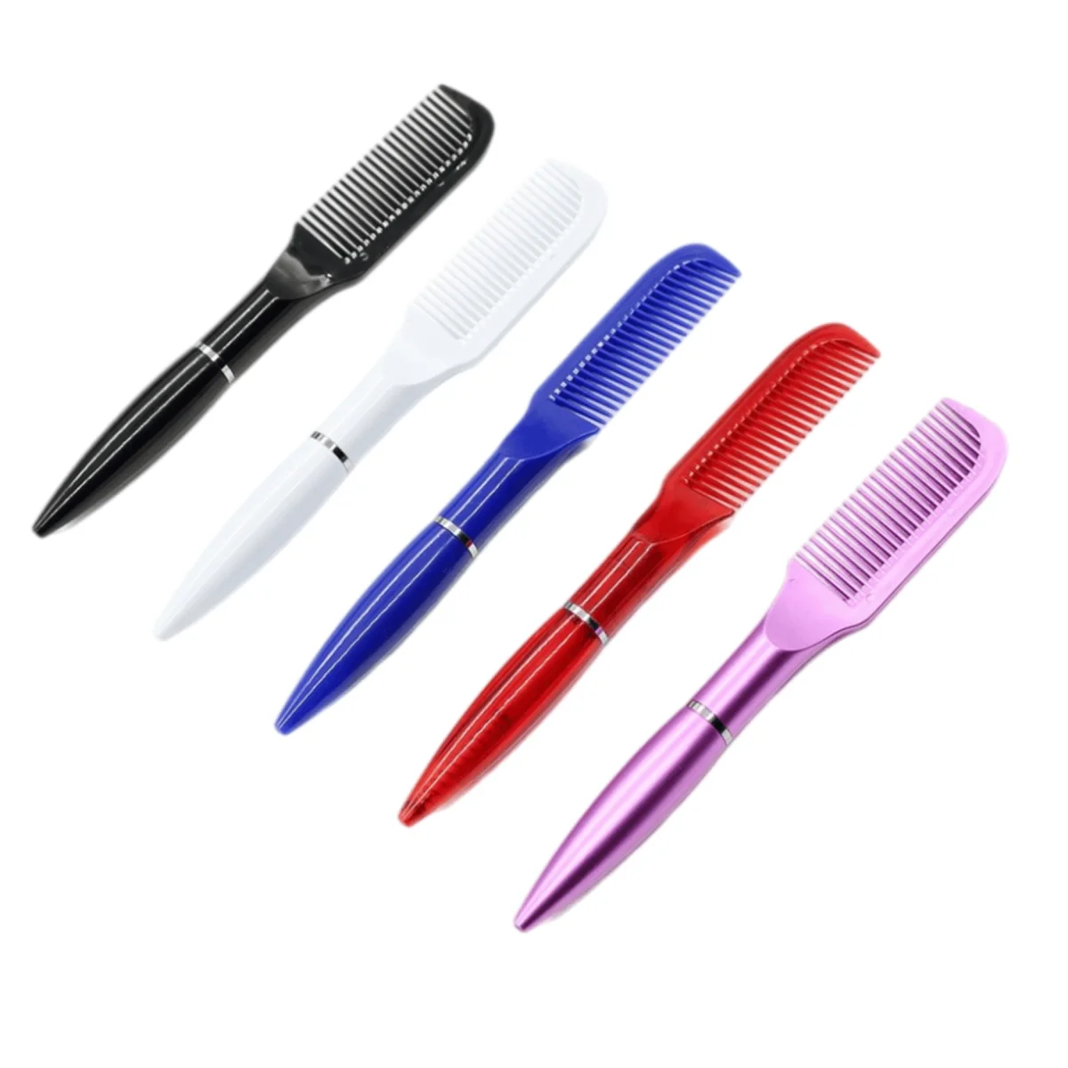 Gel Pen with Compact Comb