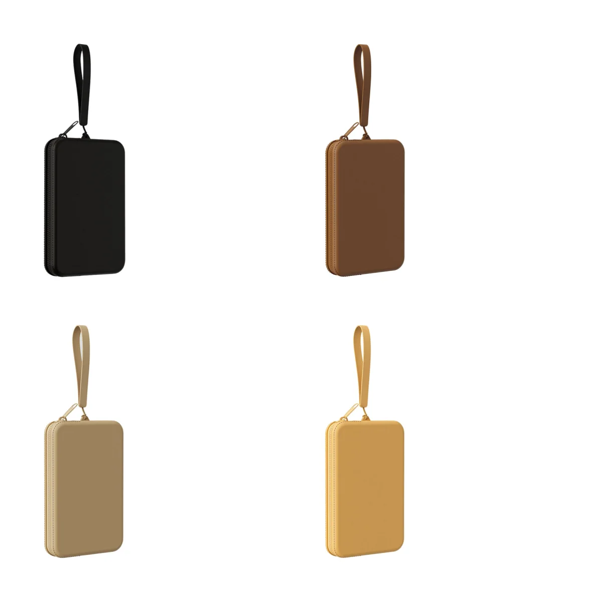 Mini Silicone Zipper Storage Pouch
