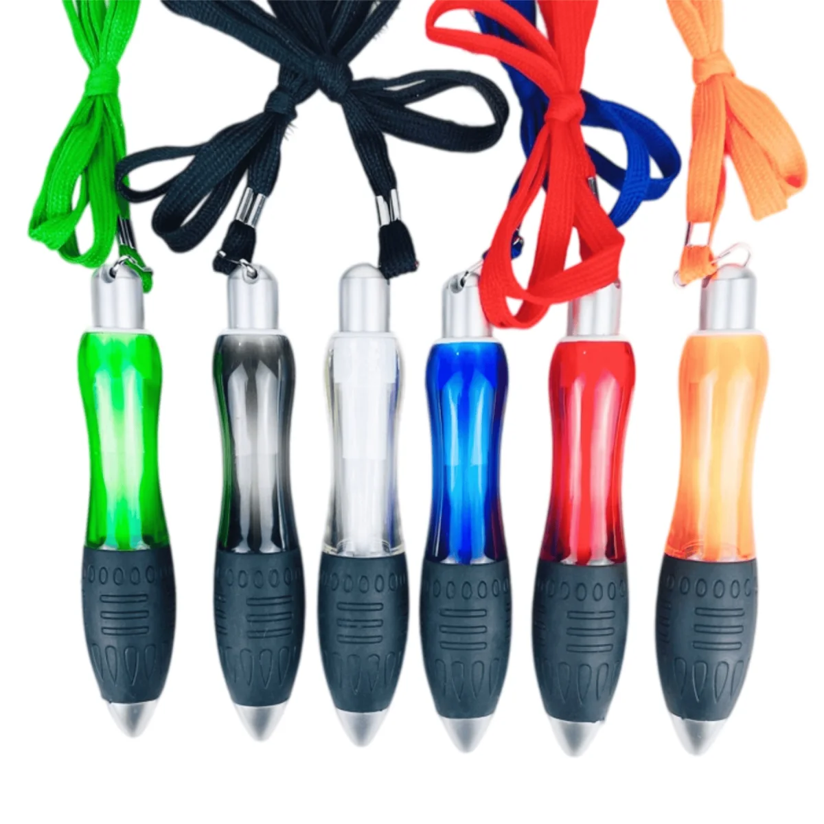Multi-Color Lanyard Ballpoint Pen