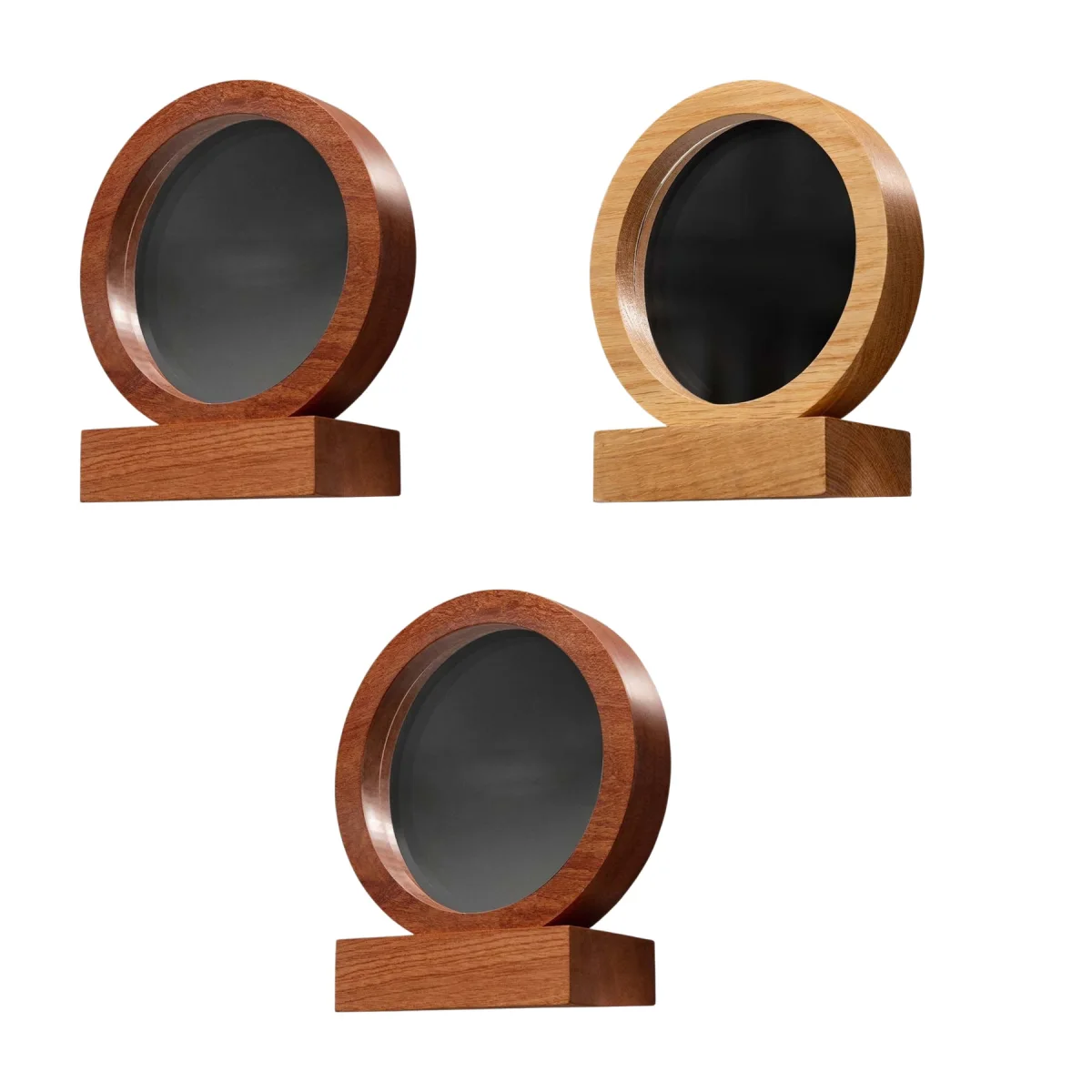 Crystal Wooden Award Trophy