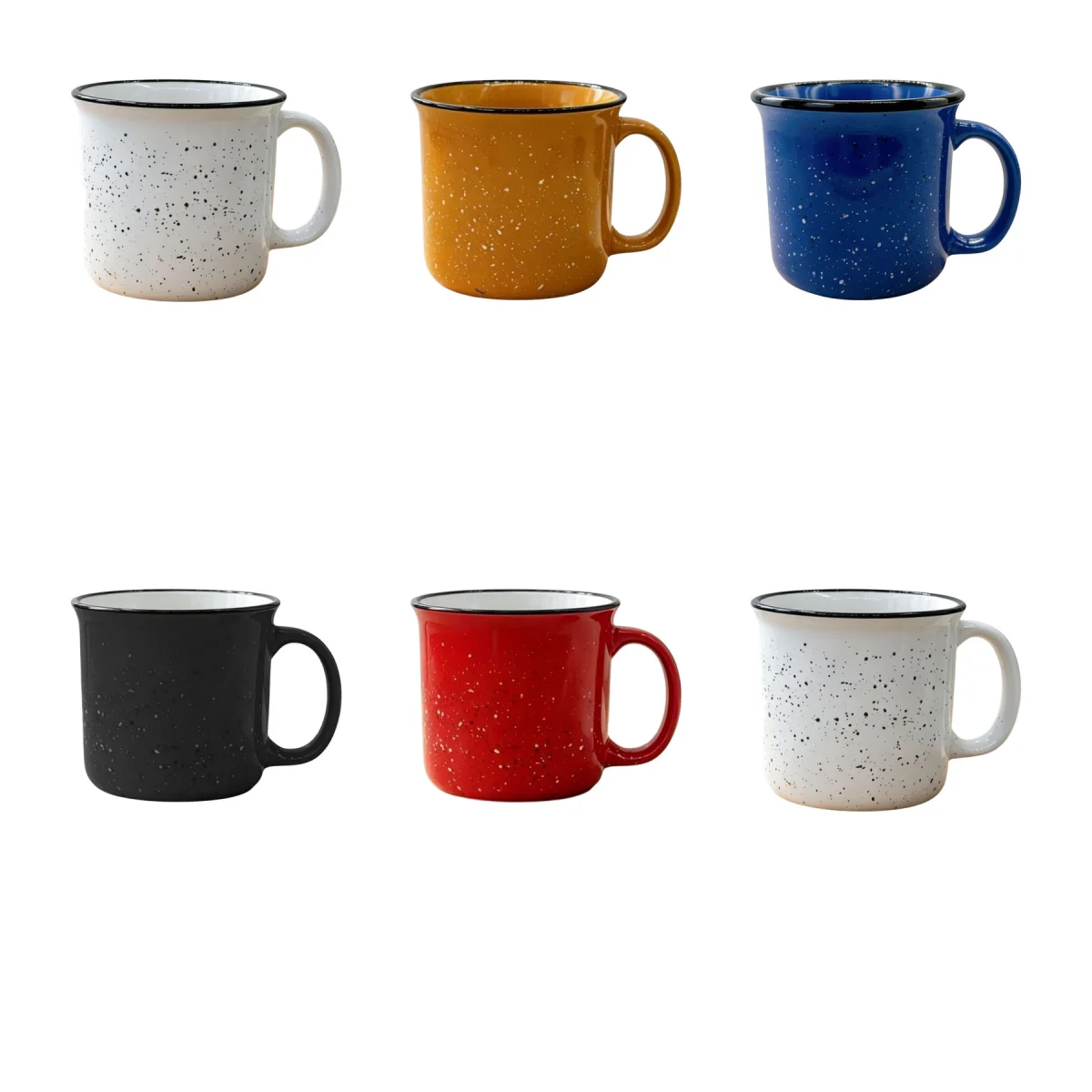 Retro Enamel Style Mug