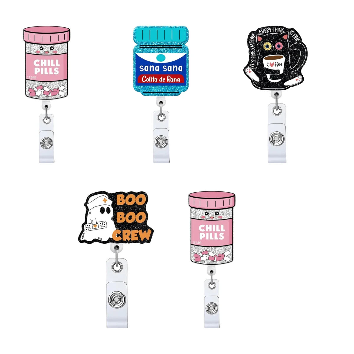 Quick Release Rotary Id Badge Holder