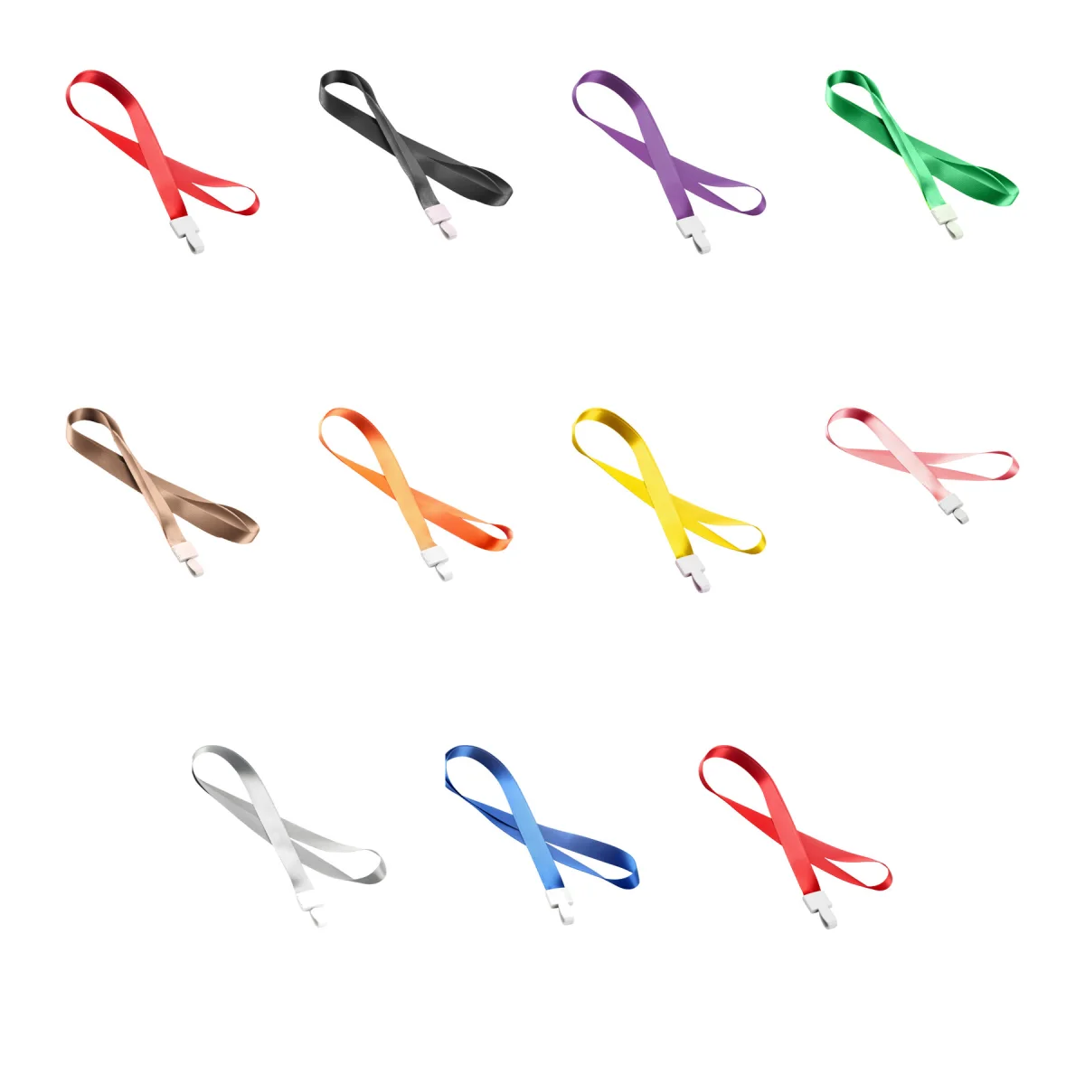 Integrated Buckle Badge Lanyard Set