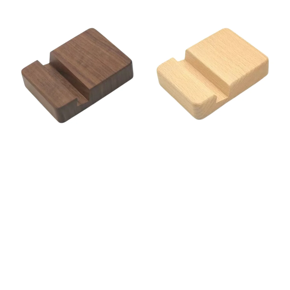 Wooden Desktop Phone Stand
