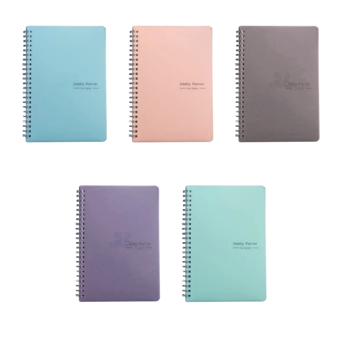 Fashionable A5 Spiral Coil Notebook