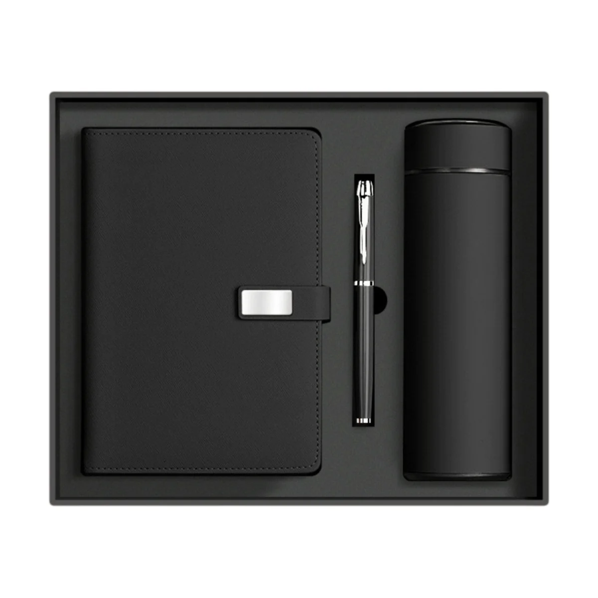 Executive Vacuum Mug Notebook Pen Set