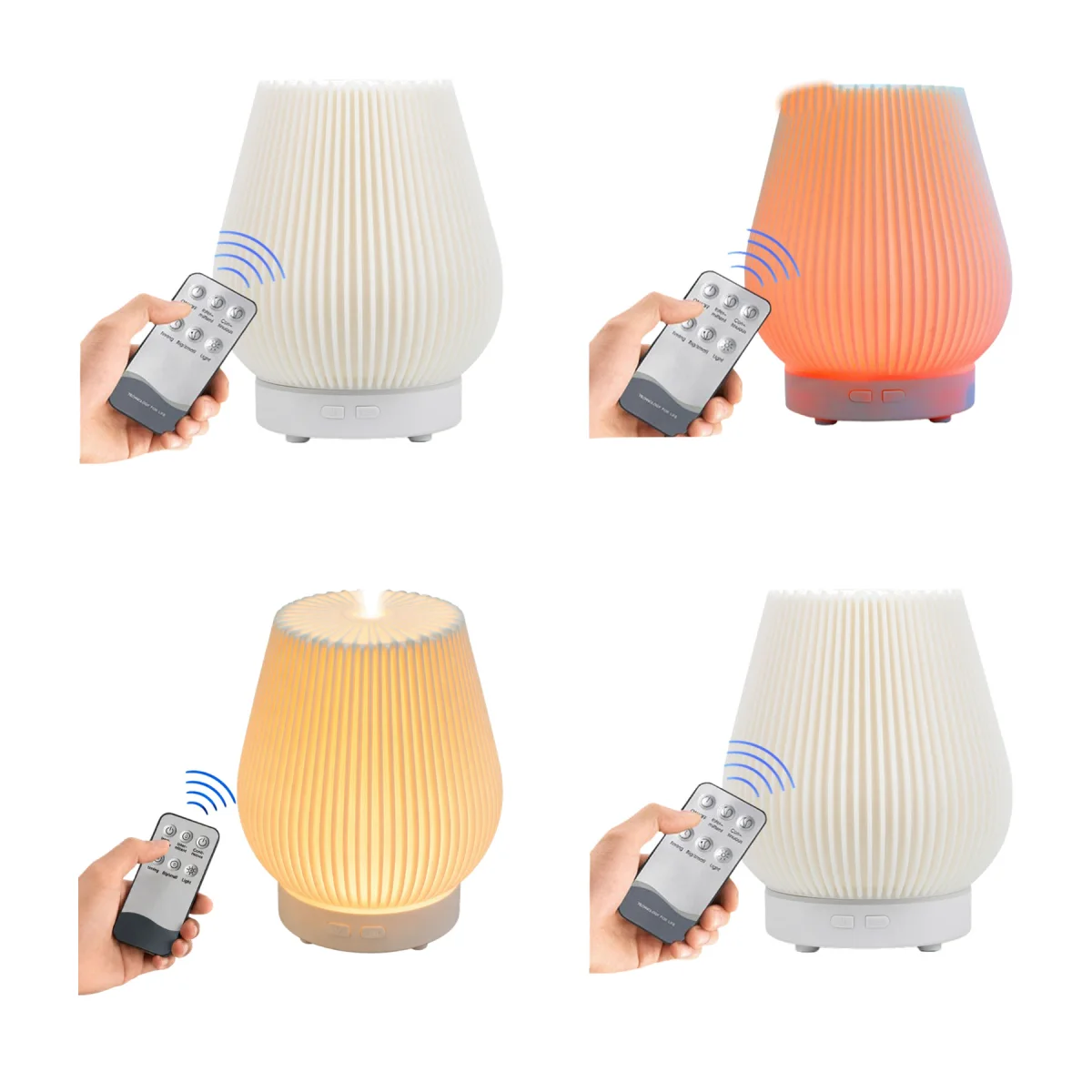 Led Aromatherapy Humidifier Lamp