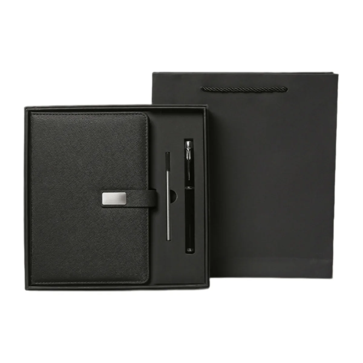 Premium PU Notebook Pen Refill Set