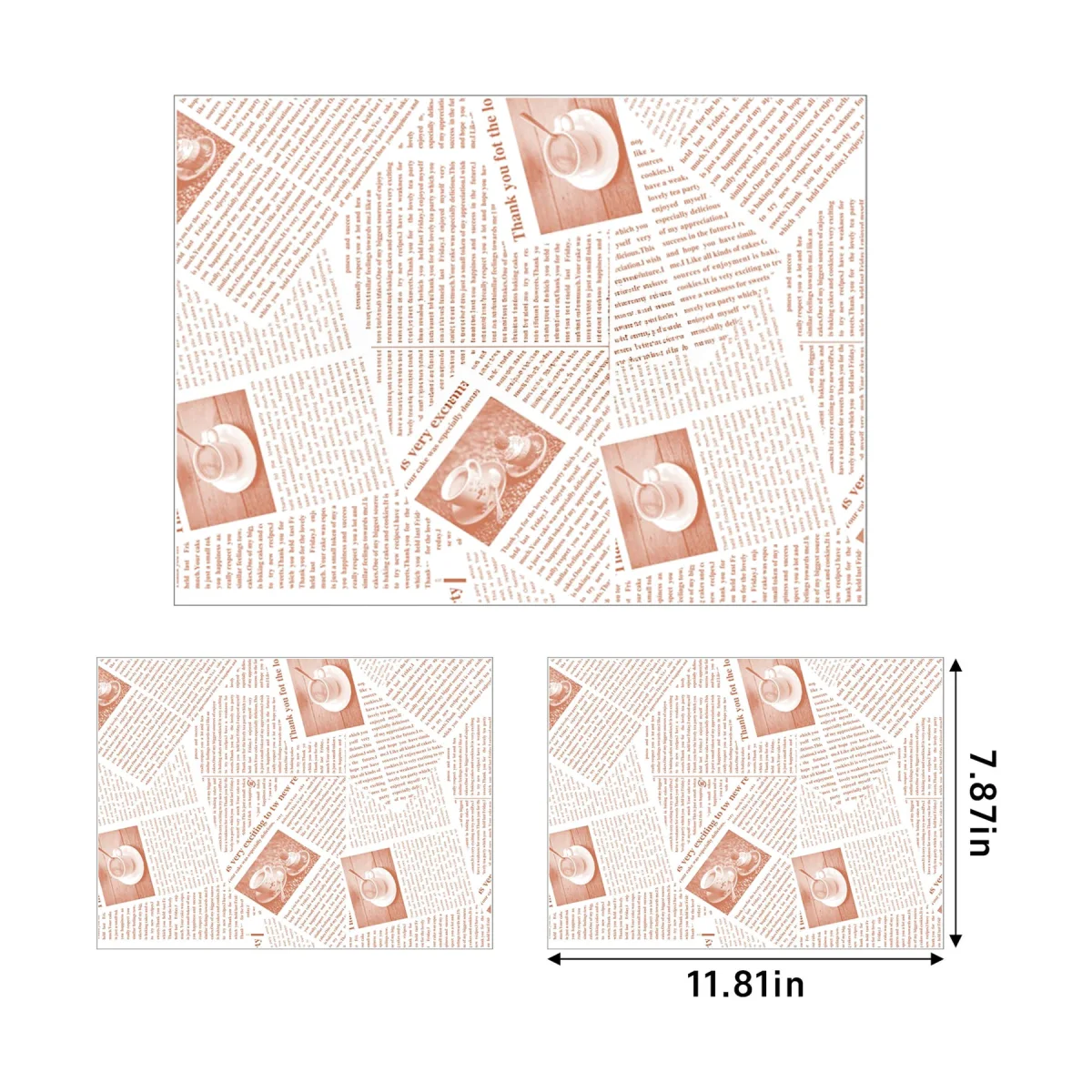 Baking Oil Proof Paper