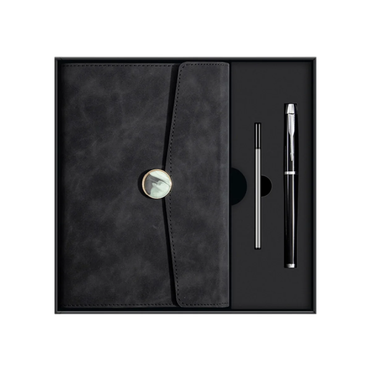 Secure-Closure Notebook Pen Refill Set