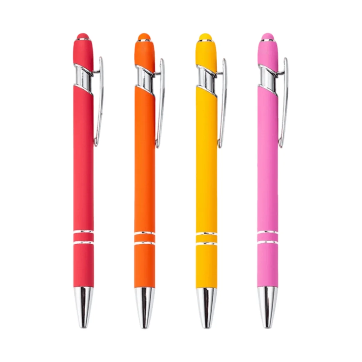 Soft-Touch Aluminum Stylus Pen Set