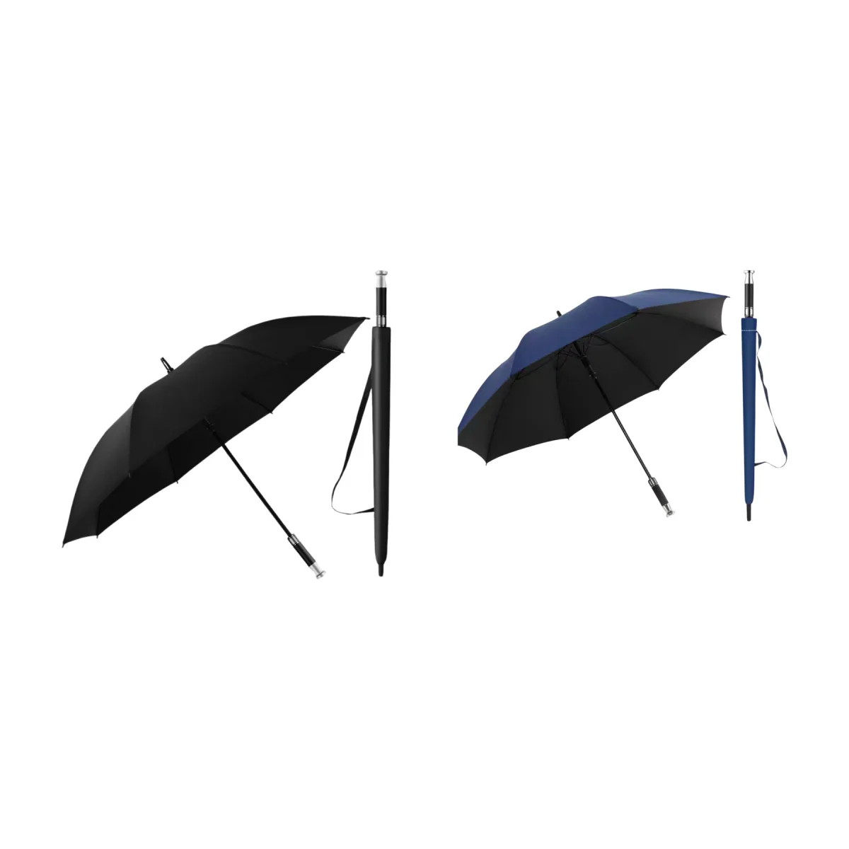 Eight-Rib Auto Open Long-Handle Golf Umbrella