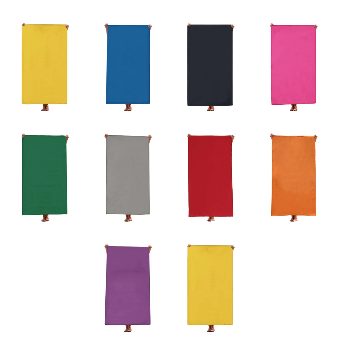 Magnetic Sand-Resistant Quick-Dry Absorbent Towel