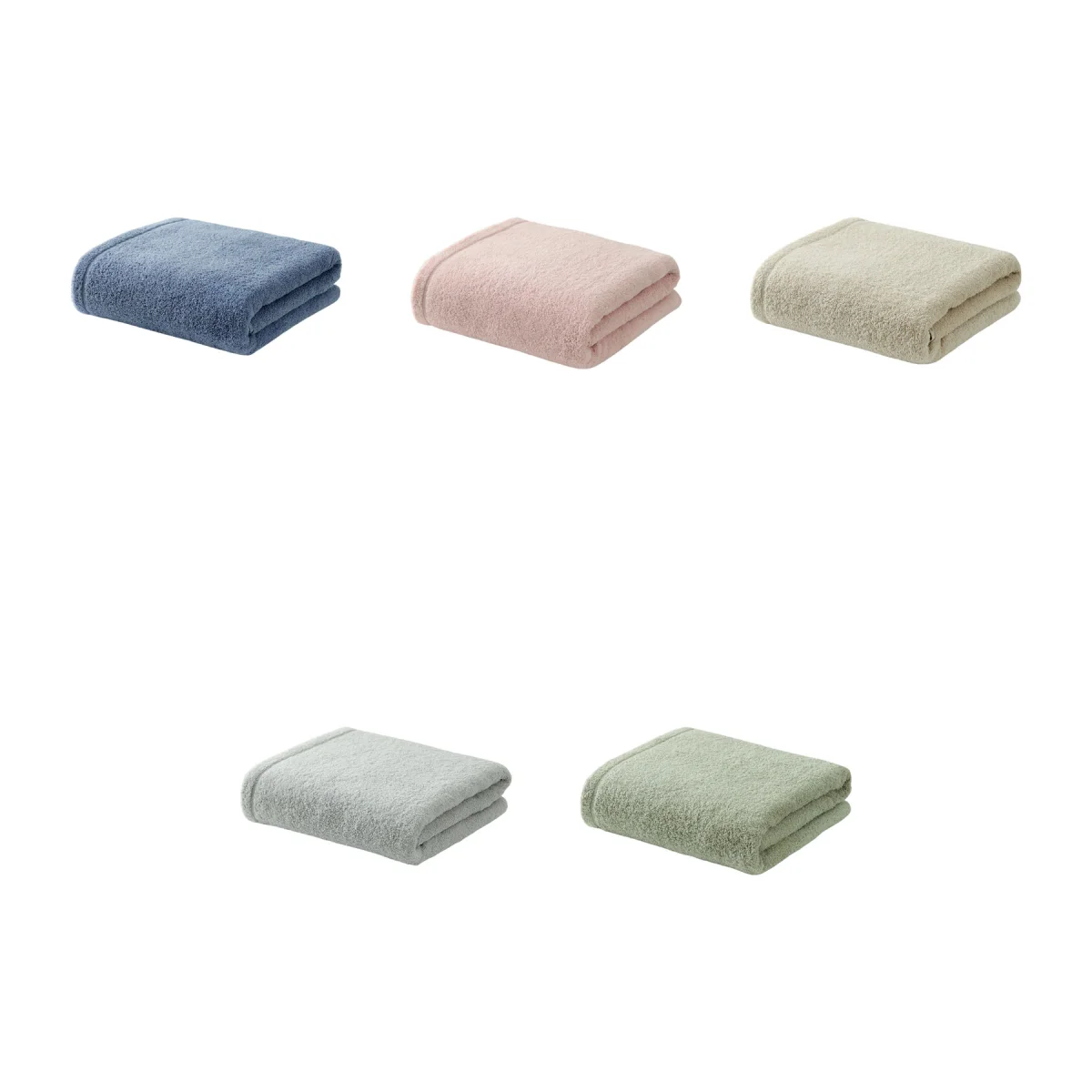 Antibacterial Pure Cotton Woven Soft Bath Towel