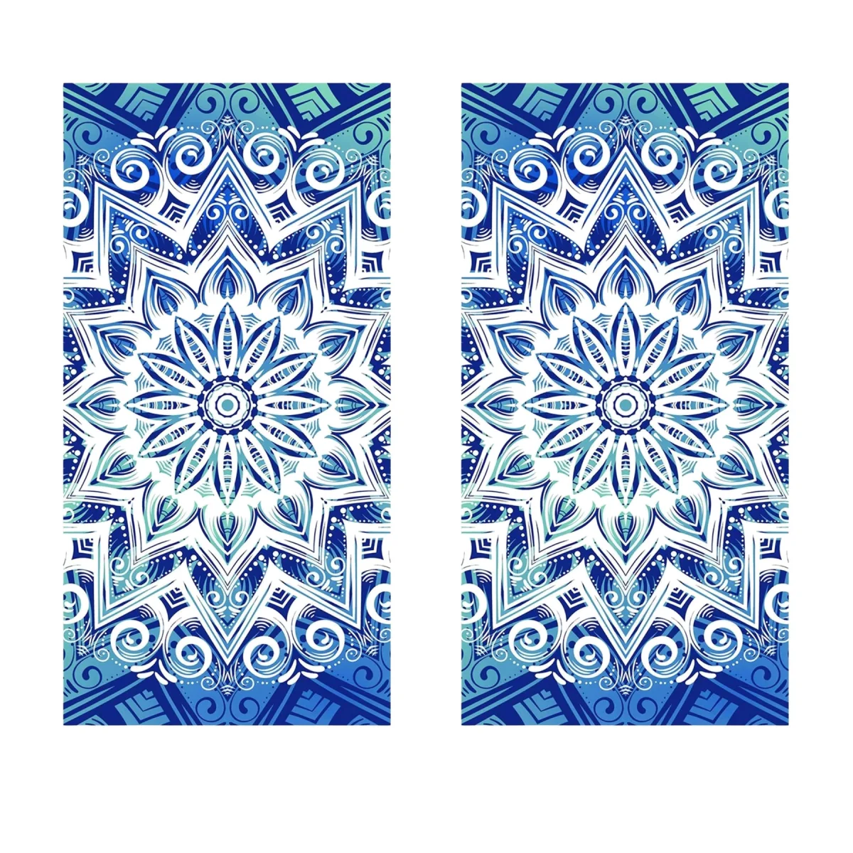 Dye-Sublimation Vivid Microfiber Sand-Resistant Beach Towel
