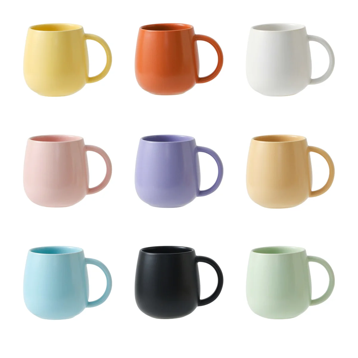 16 Oz Morandi Palette Ceramic Coffee Mug