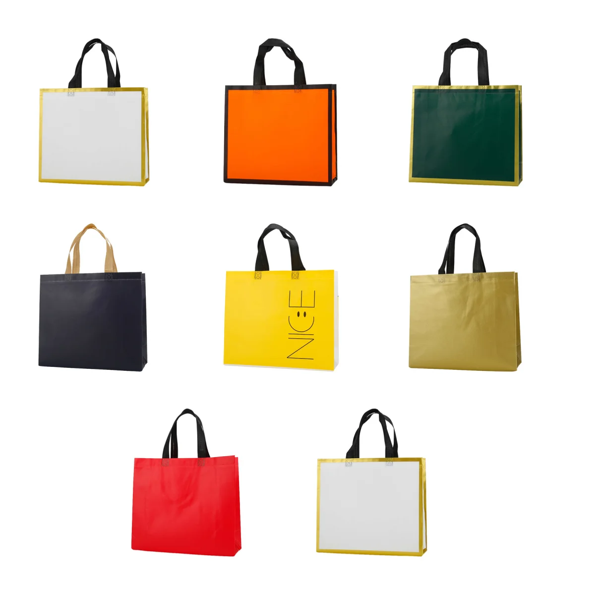 Laminated Non-Woven Heavy-Duty Shopping Tote Bag