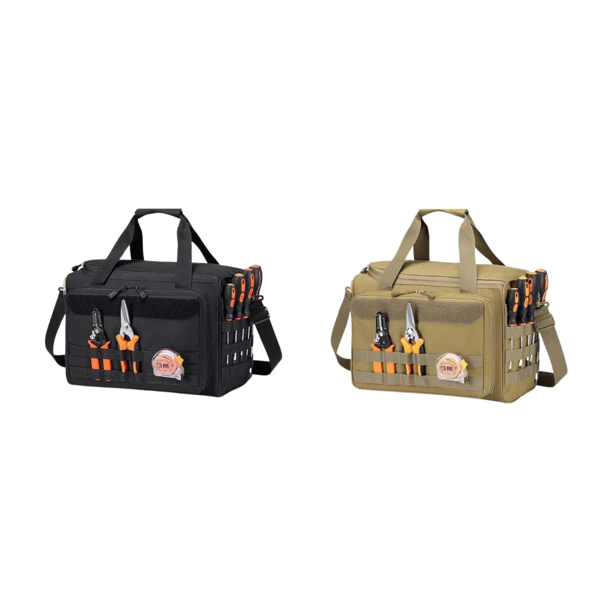 Heavy-Duty Multi-Pocket Oxford Tool Carry Bag