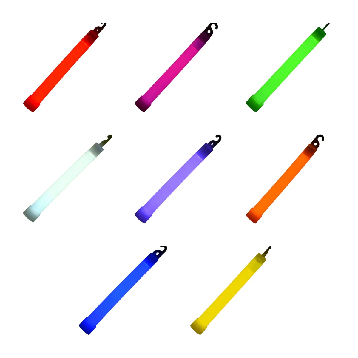 Long-Lasting Clip-On Festival Emergency Glow Stick