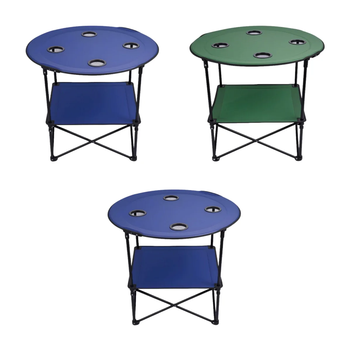 Lightweight Storage-Pocket Folding Camping Table