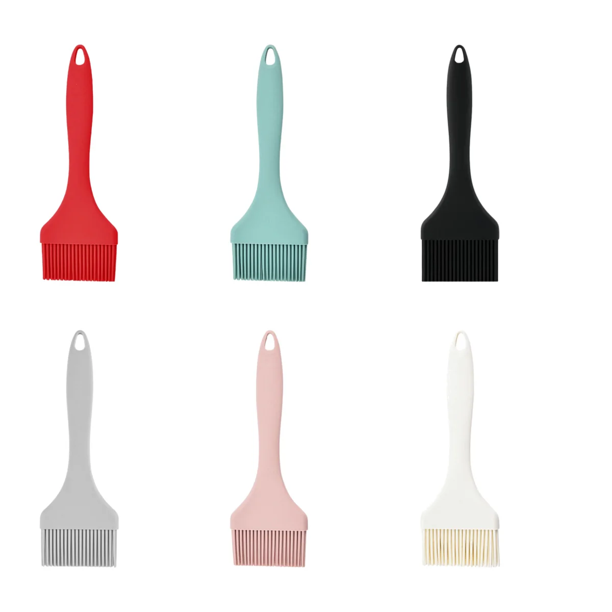 Heat-Resistant Flexible Silicone BBQ Basting Brush