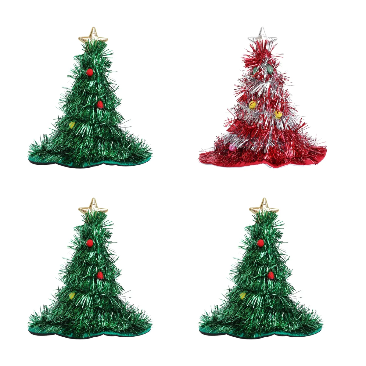 Non-Woven Tree-Shaped Christmas Costume Party Hat