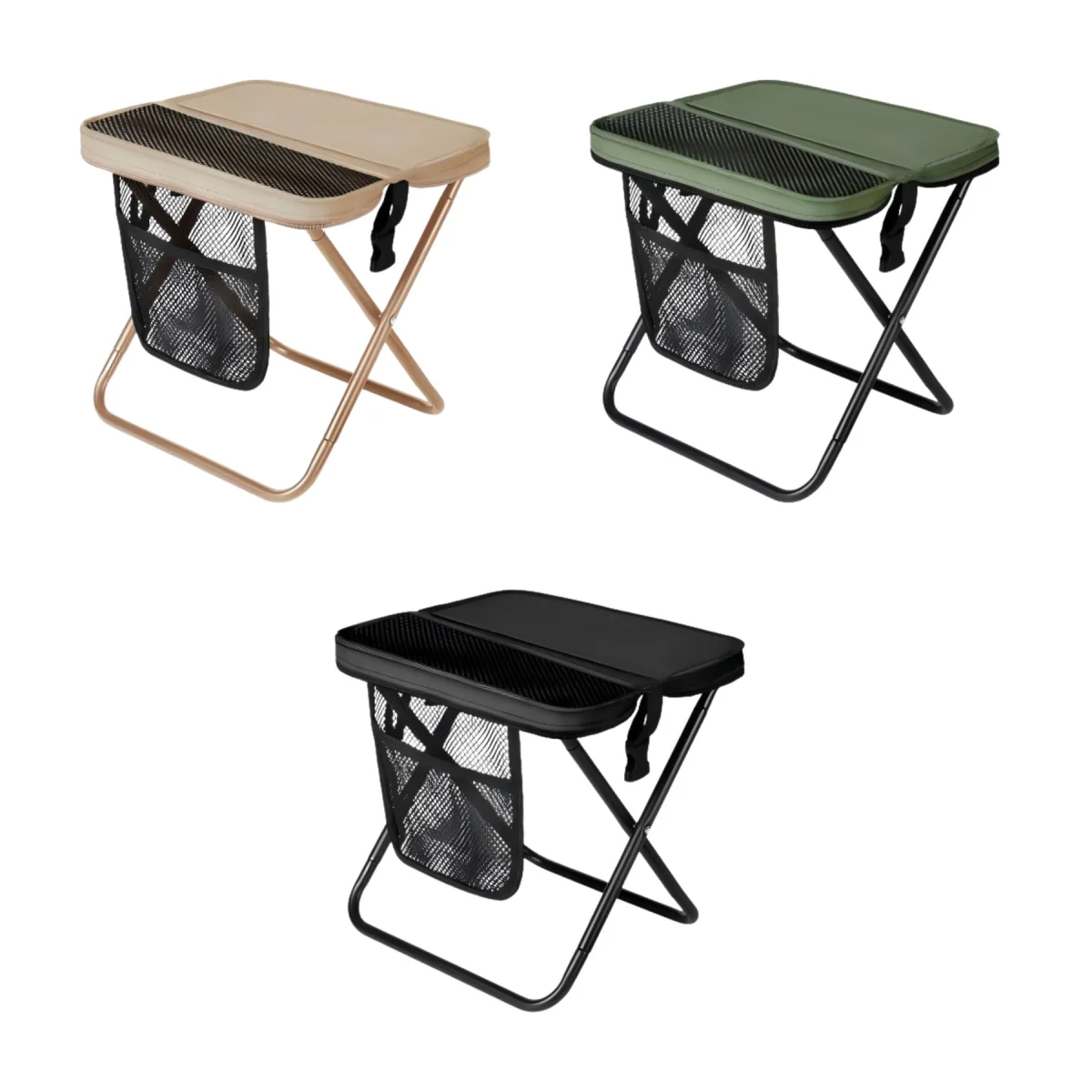 Steel-Frame Oxford Fabric Folding Camping Chair