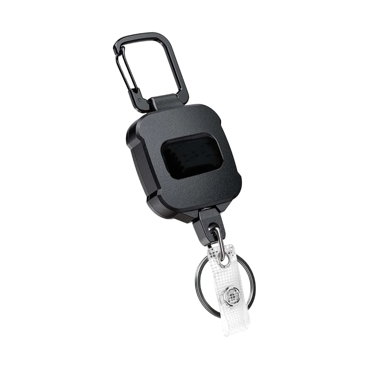 Abrasion-Resistant Retractable Belt-Clip Badge Key Reel