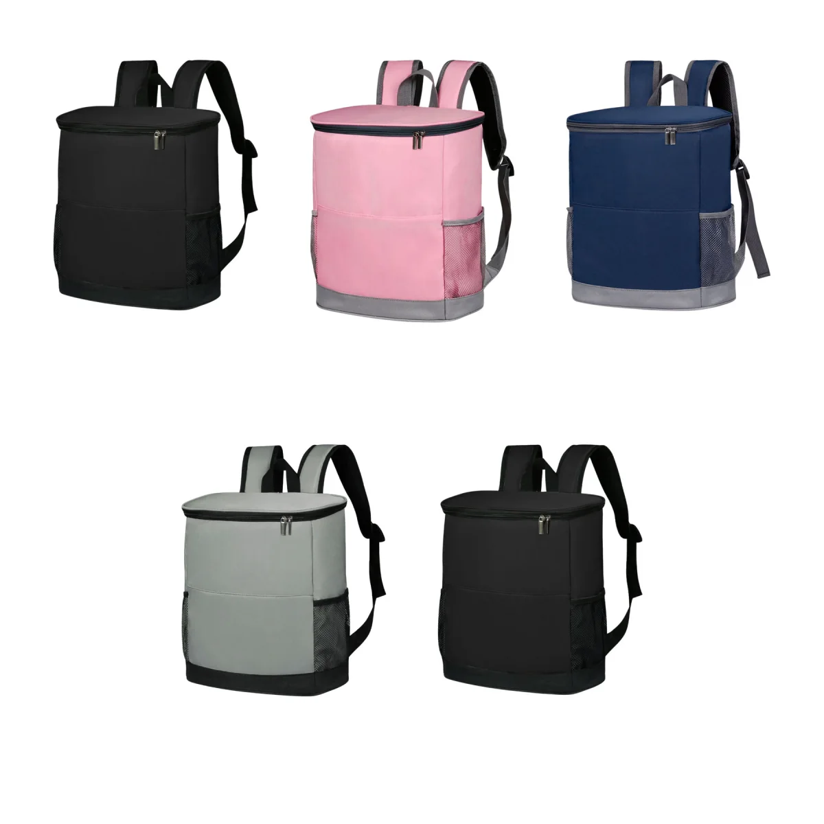 Leakproof-Liner Oxford Insulated Cooler Backpack Pack
