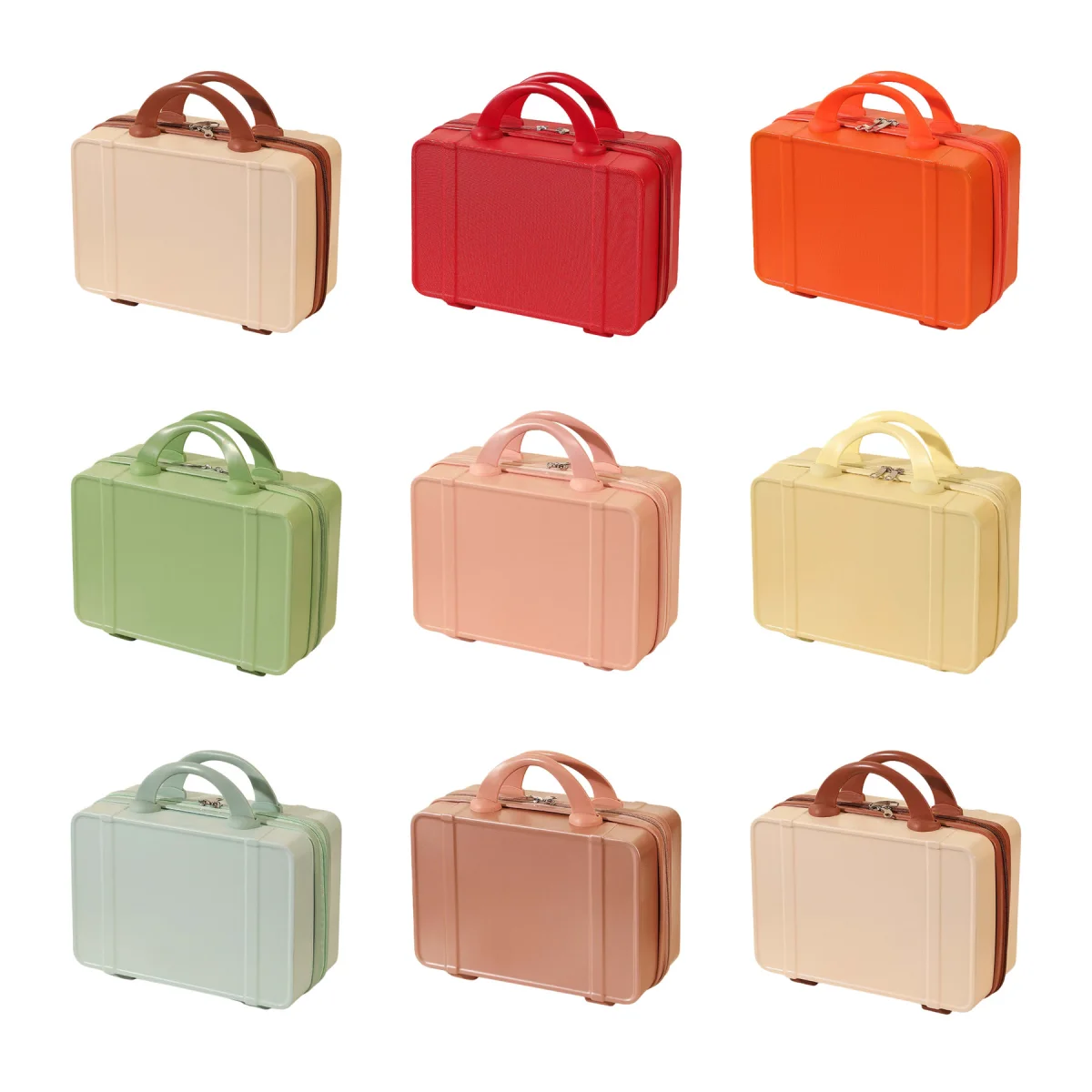 Rigid ABS Hardshell Portable Makeup Travel Case